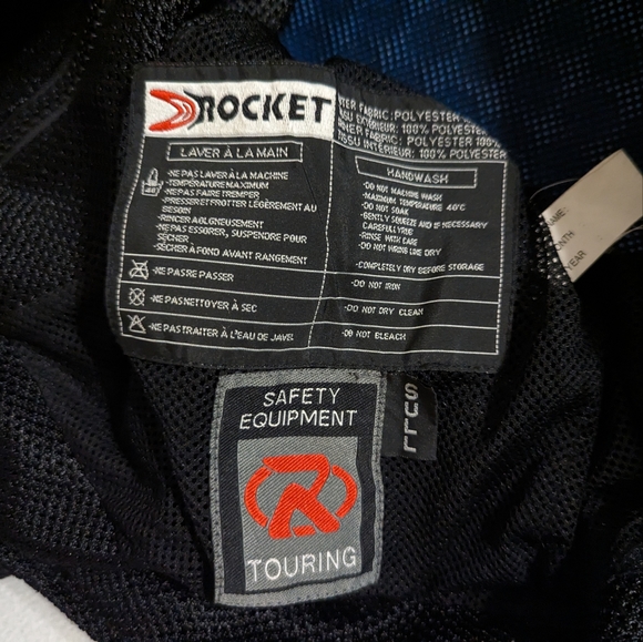 Joe Rocket ballistic mesh black motorcycle jacket - Men's M - Picture 4 of 5